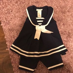 Girls sailor outfit 18mth